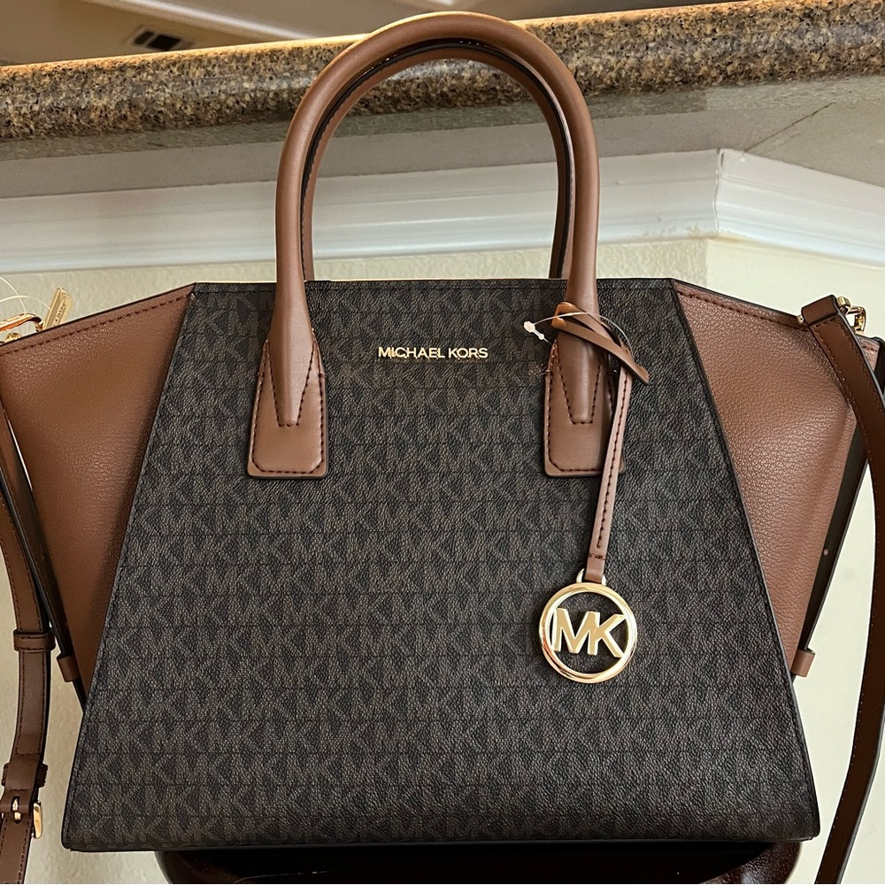 *SALE* NWT✨Michael Kors Avril Large TZ Satchel